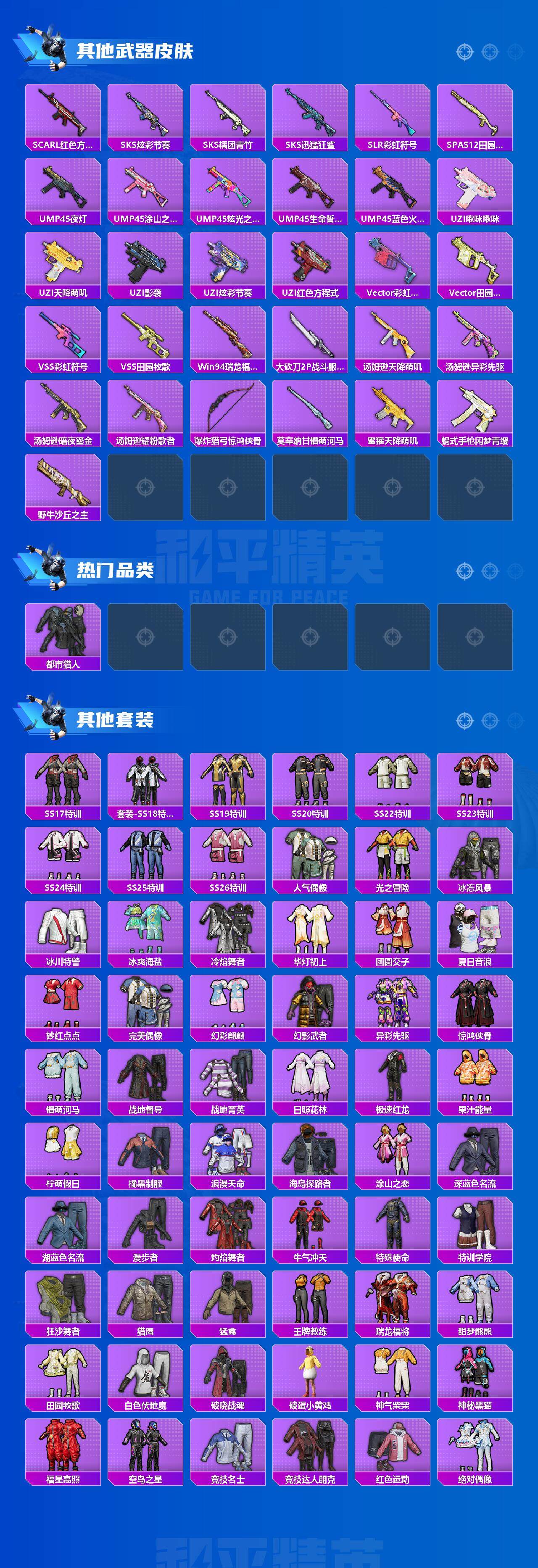 HPLFY3286039和平精英账号详情图3