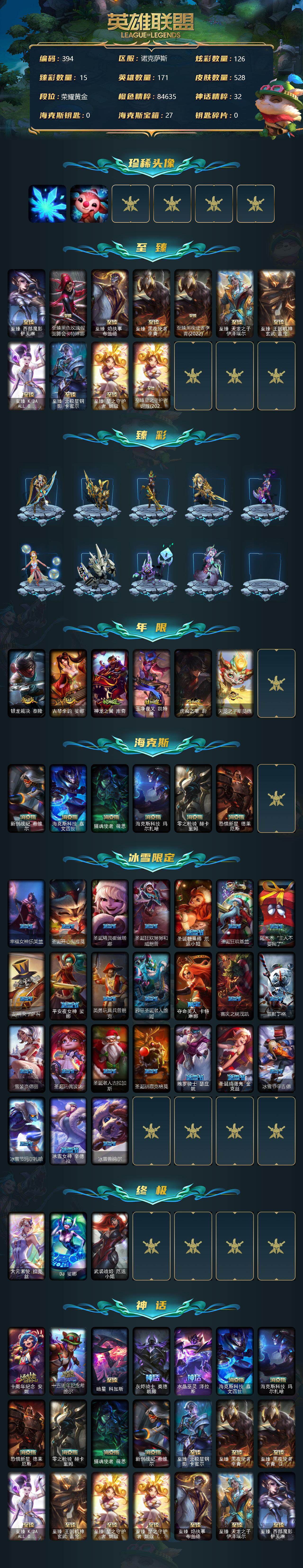 LOLCMW39900英雄联盟账号详情图3