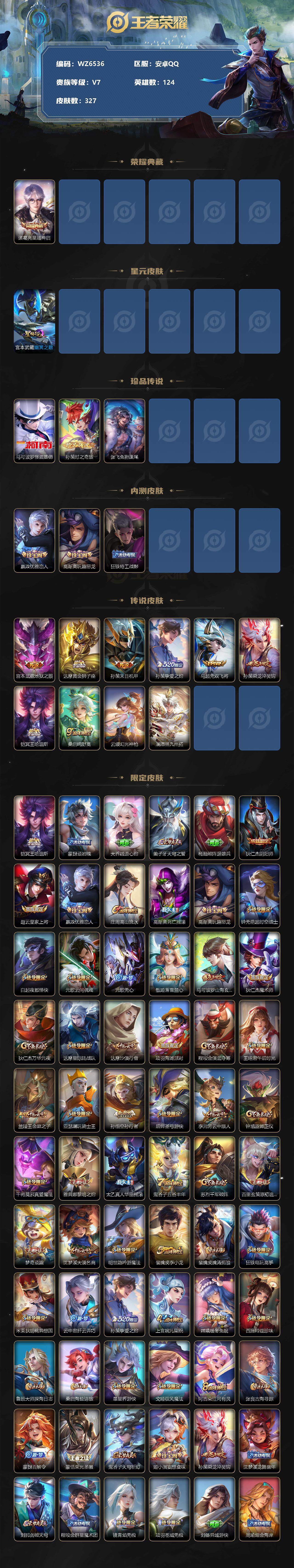 WZ033206831王者荣耀账号详情图2