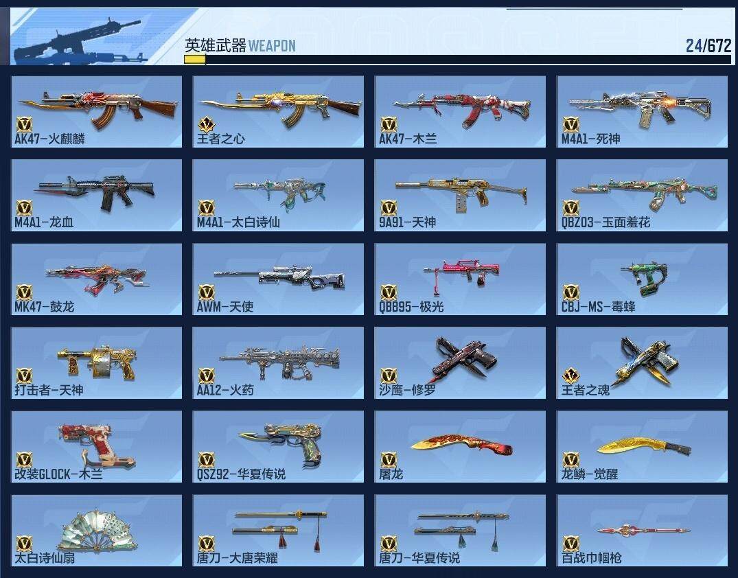 CFMZY340487枪战王者账号详情图11