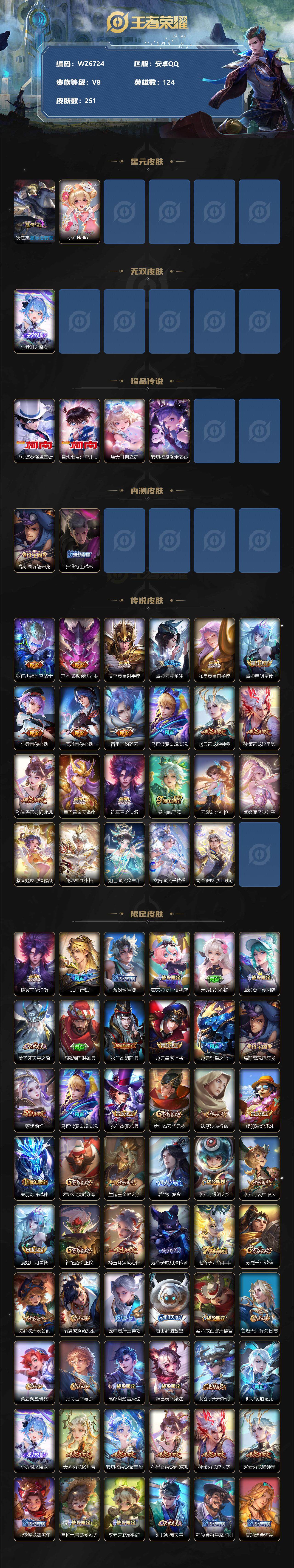 WZ033208513王者荣耀账号详情图2