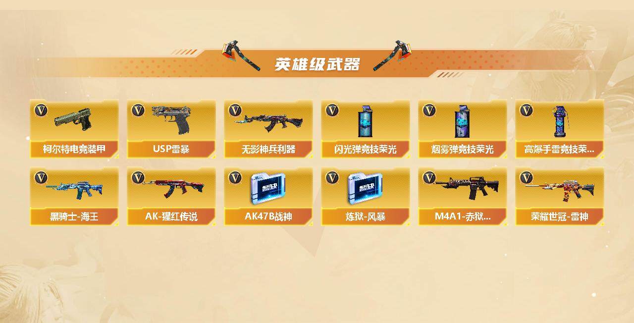 CFLX320993穿越火线账号详情图3 CFLX320993穿越火线账号详情图3