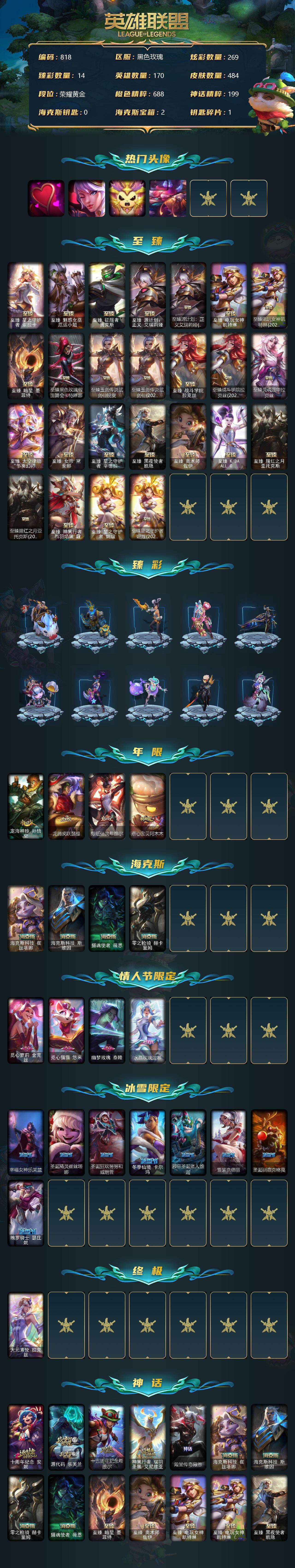 LOLCMW39916英雄联盟账号详情图3