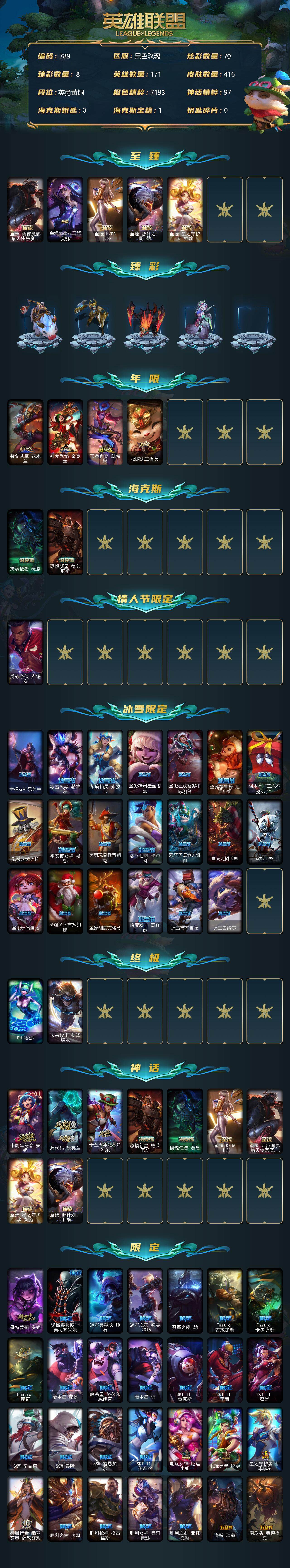 LOLCMW39721英雄联盟账号详情图3
