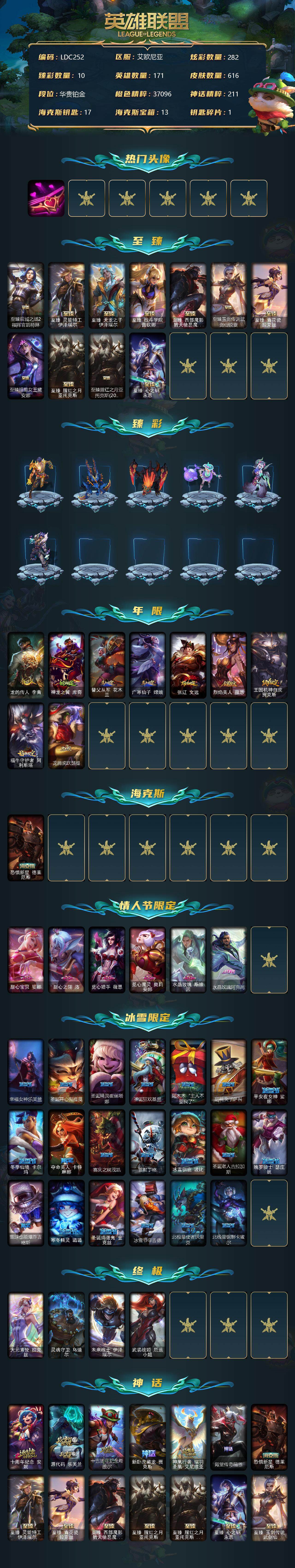 LOLEY39108英雄联盟账号详情图2