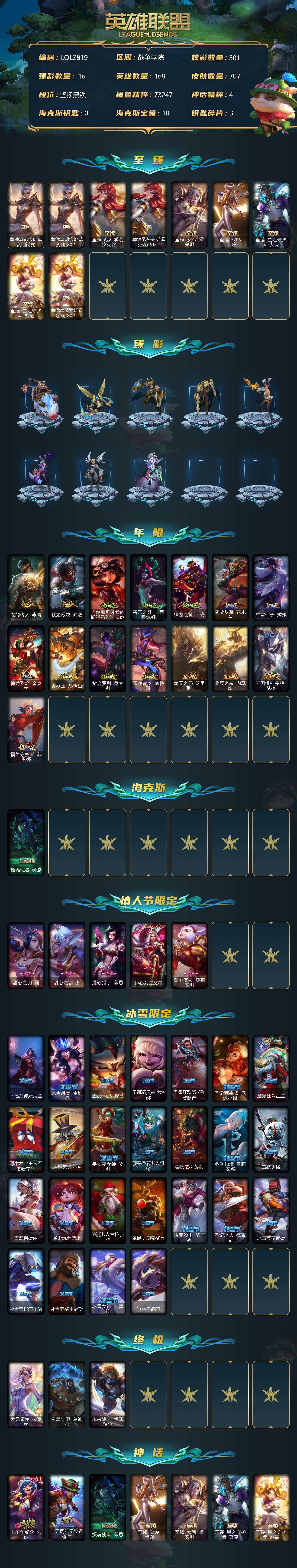LOLEY39093英雄联盟账号详情图2