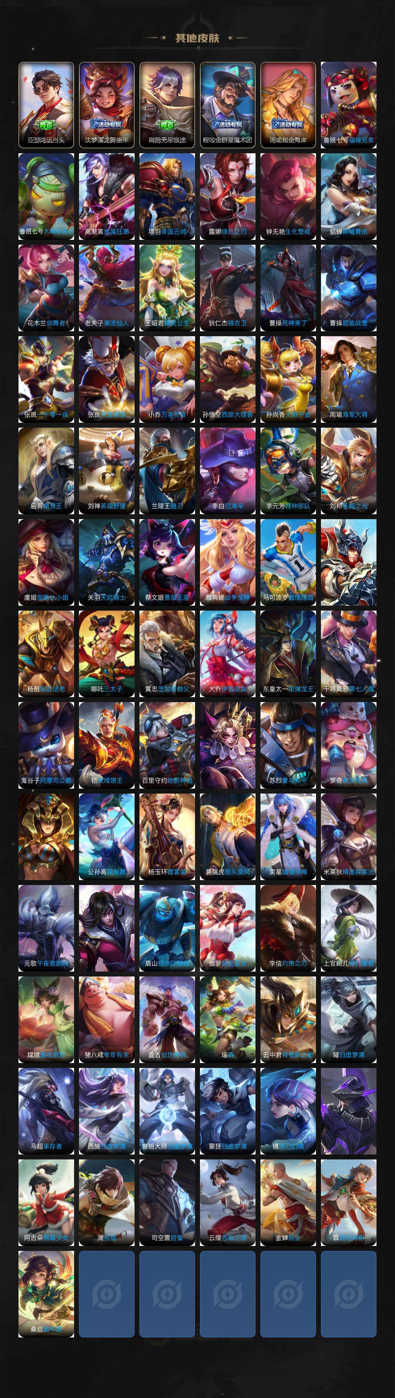 WZ0349216王者荣耀账号详情图6 WZ0349216王者荣耀账号详情图6