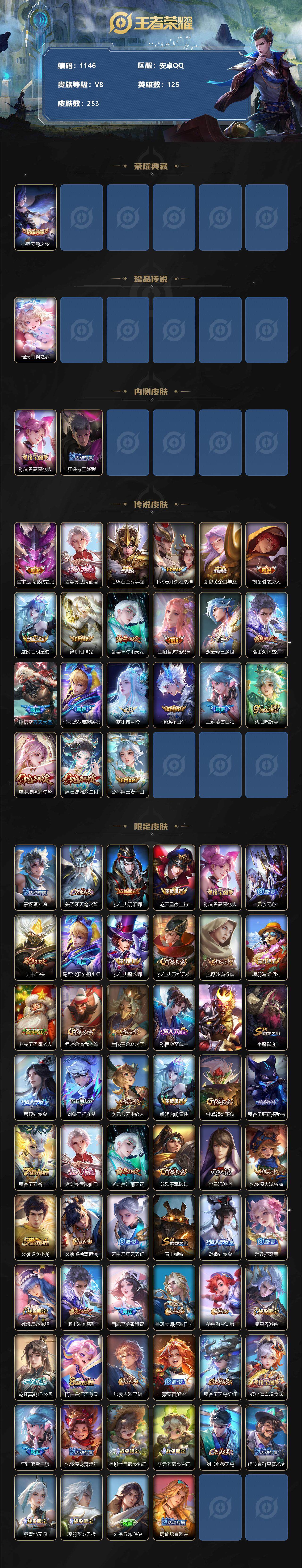 WZCMW3220772王者荣耀账号详情图3