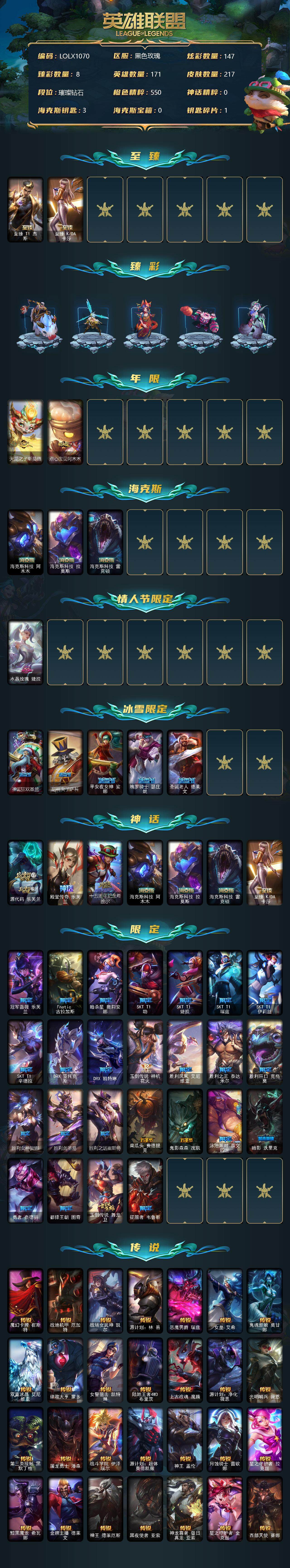 LOLEY39154英雄联盟账号详情图2 LOLEY39154英雄联盟账号详情图2