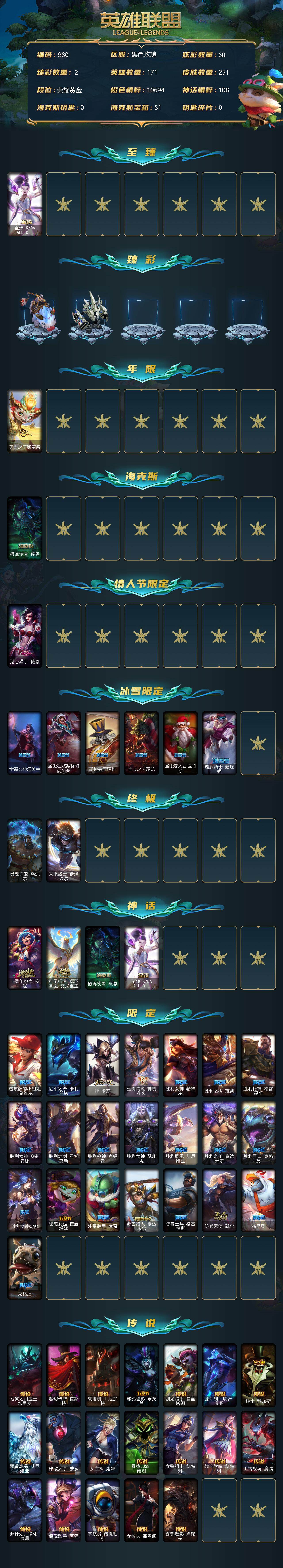 LOLCMW39787英雄联盟账号详情图3