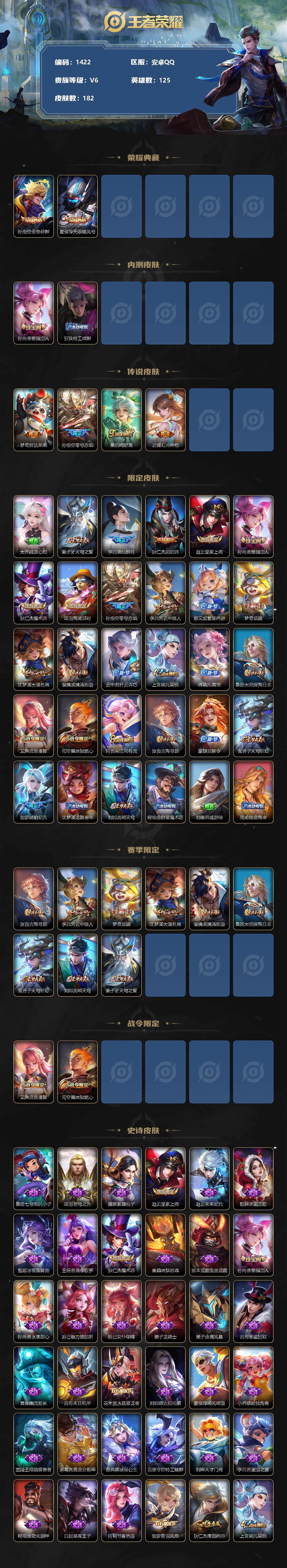 WZCMW3222493王者荣耀账号详情图3