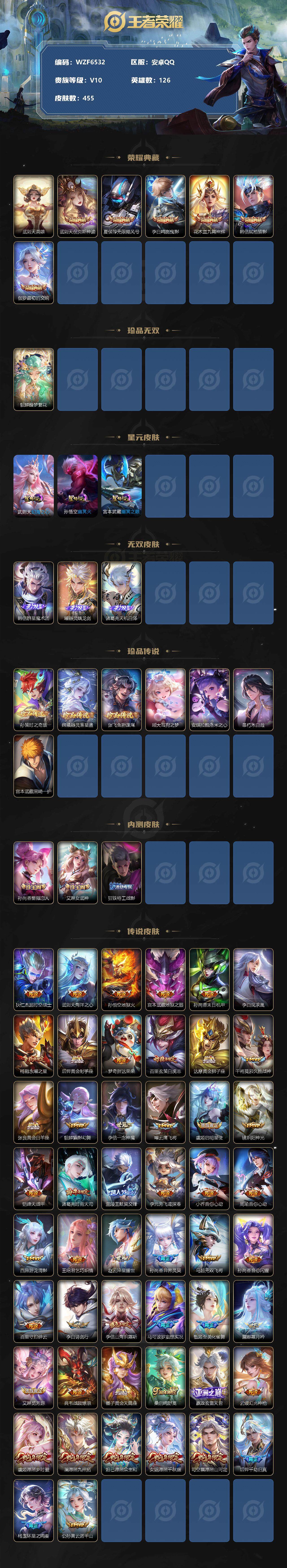 WZEY3240328王者荣耀账号详情图2