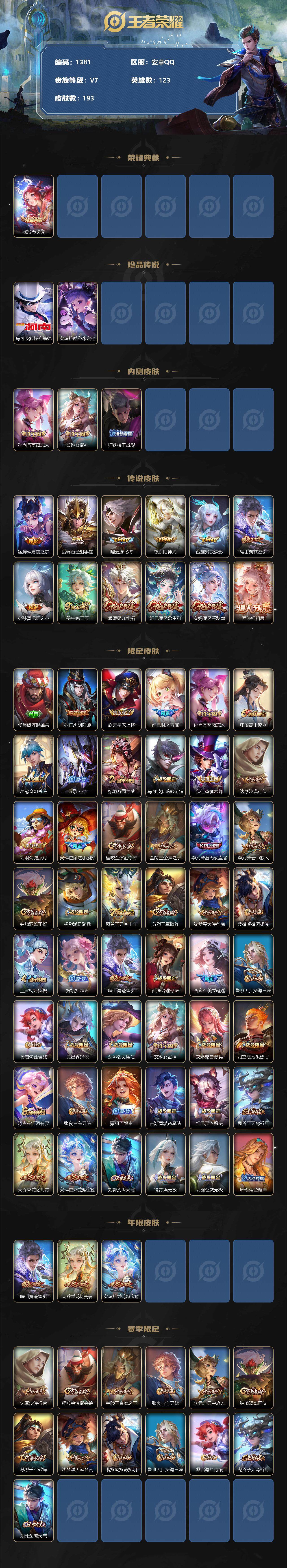 WZCMW3236901王者荣耀账号详情图3