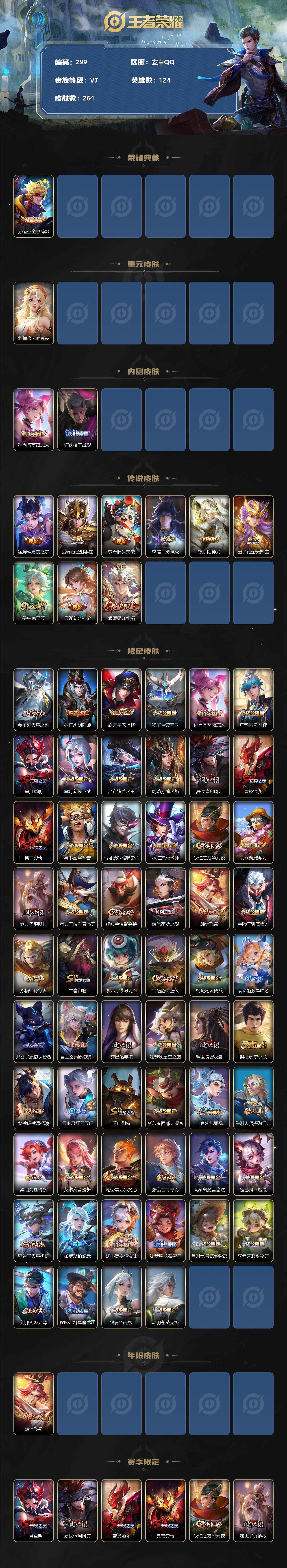 WZLFY3232530王者荣耀账号详情图2