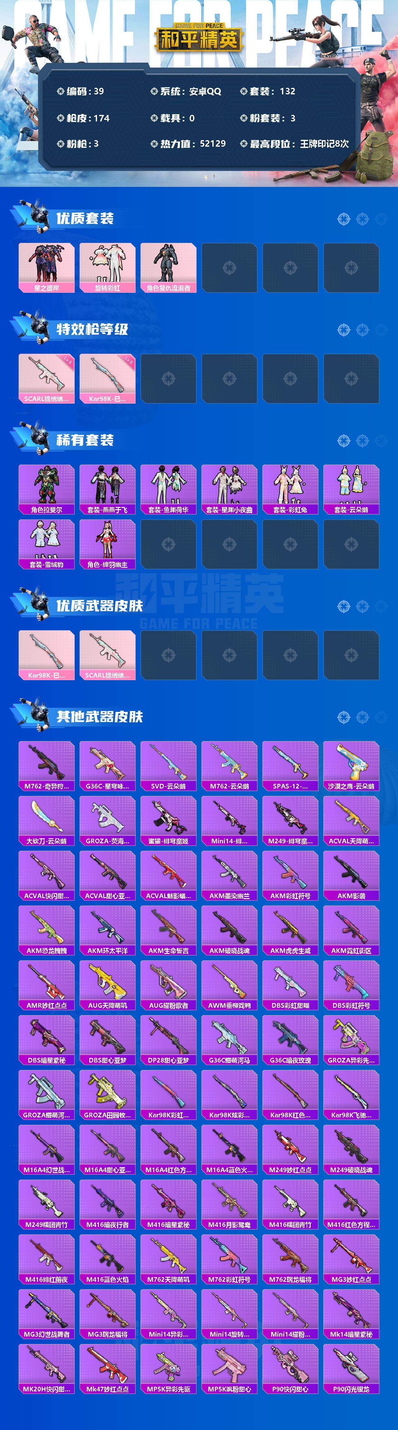 HPLFY3306009和平精英账号详情图2 HPLFY3306009和平精英账号详情图2
