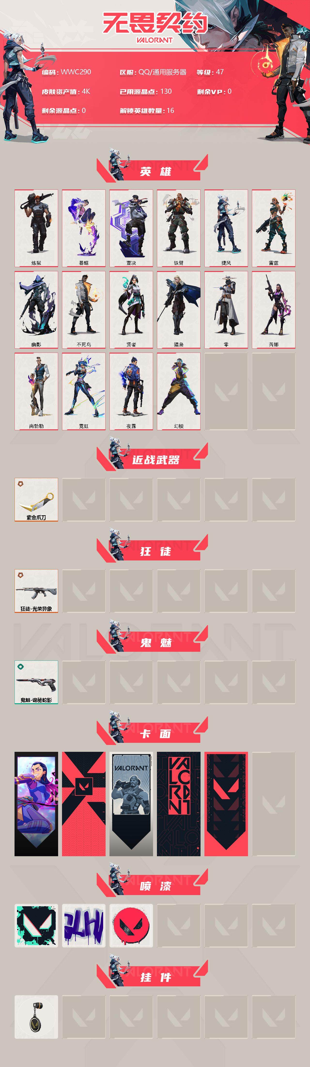 WWQEY39368无畏契约账号详情图2