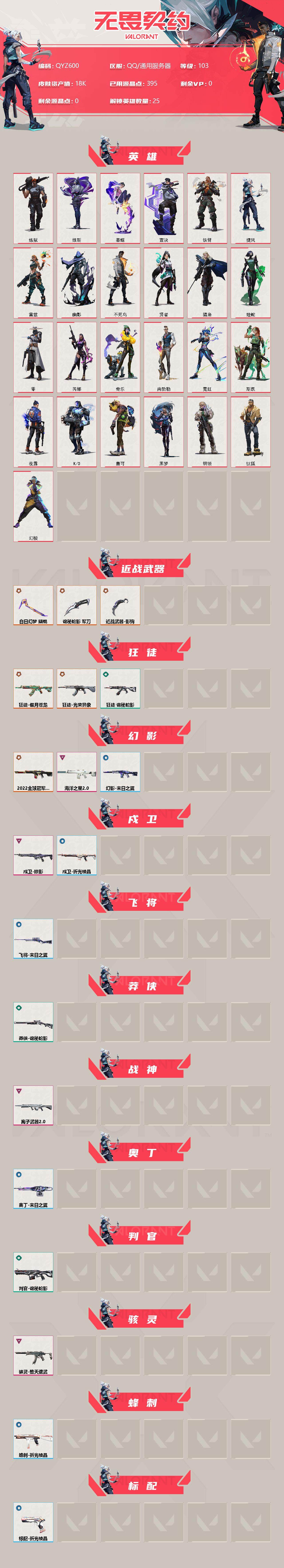 WWQEY39407无畏契约账号详情图2