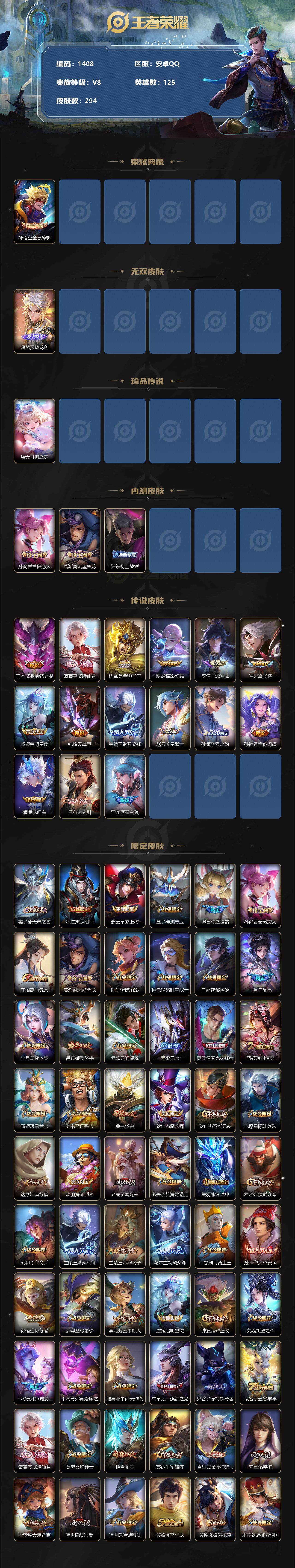 WZCMW3239715王者荣耀账号详情图2