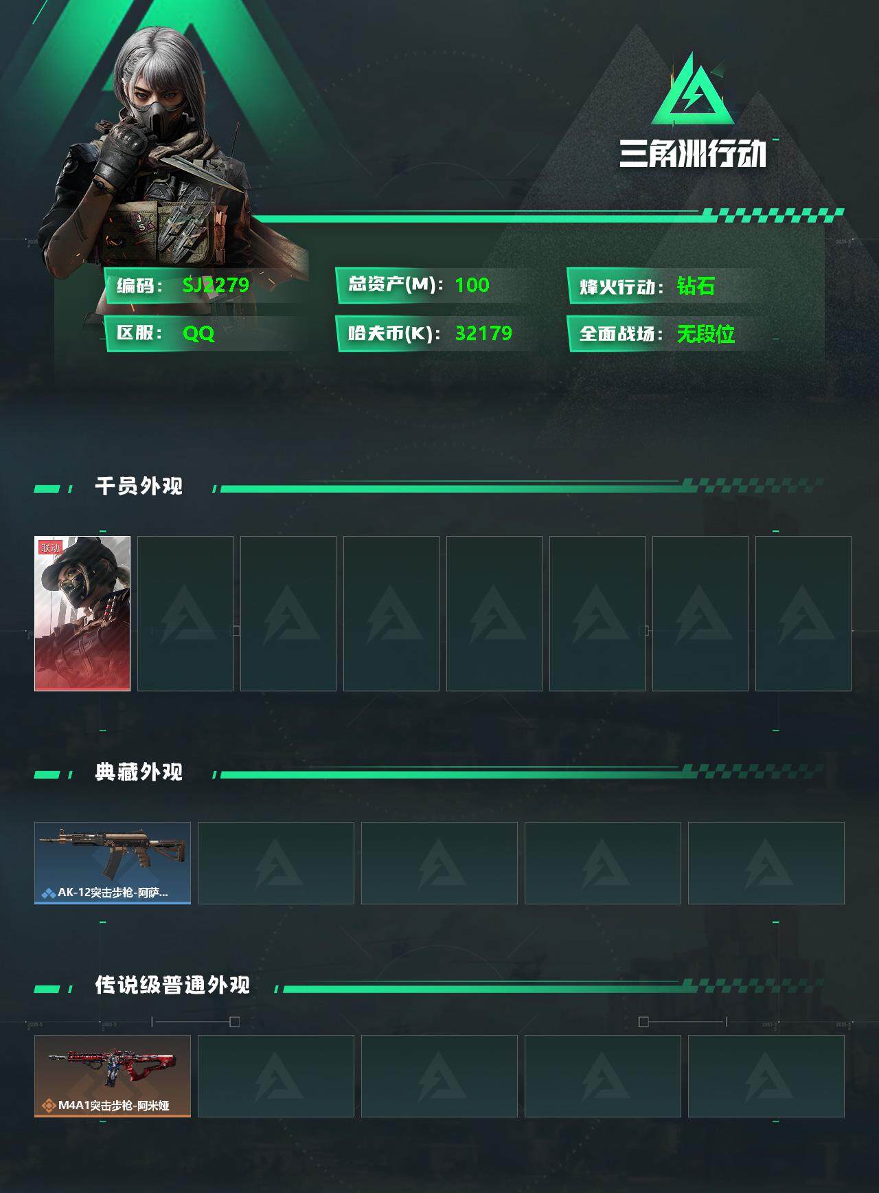 SJZEY323818三角洲行动账号详情图2