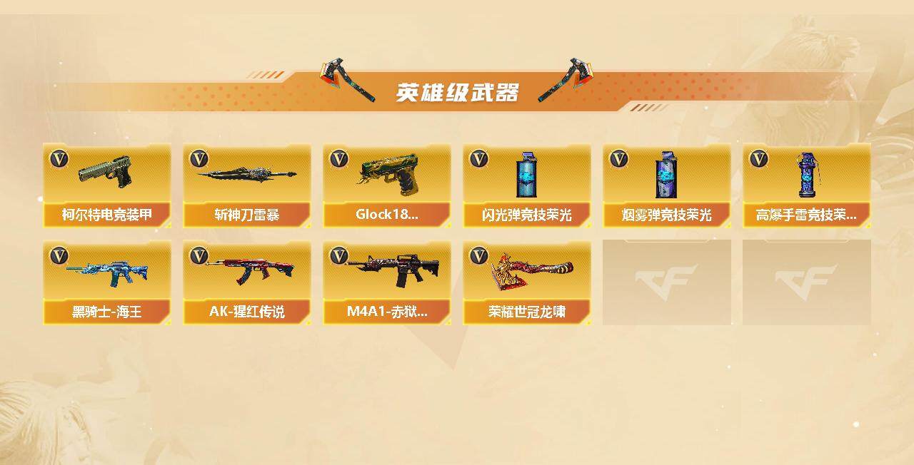CFLX328041穿越火线账号详情图3 CFLX328041穿越火线账号详情图3