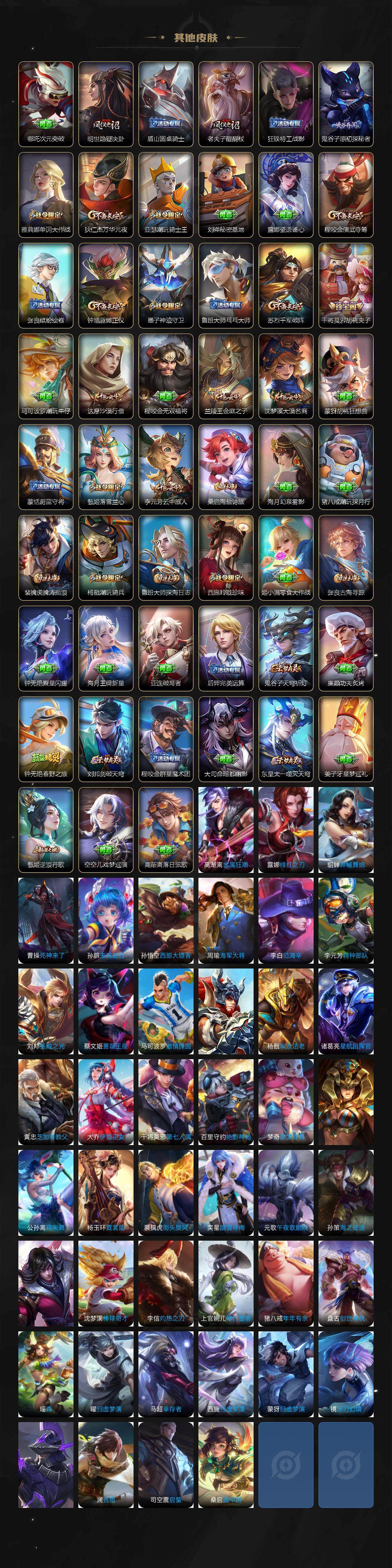 WZXS3308502王者荣耀账号详情图4 WZXS3308502王者荣耀账号详情图4