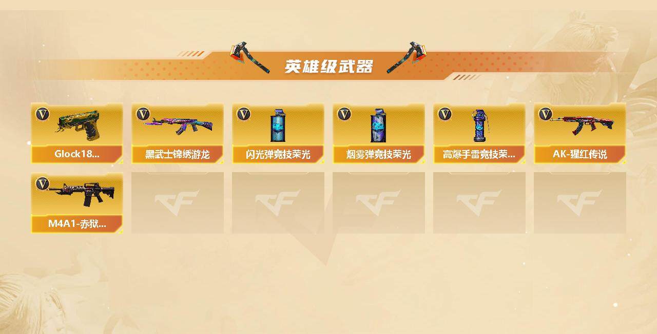 CFLX326751穿越火线账号详情图3 CFLX326751穿越火线账号详情图3