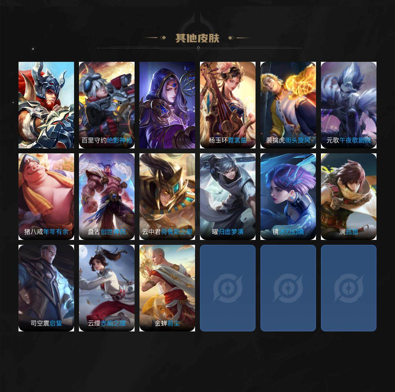 WZXS3256622王者荣耀账号详情图4