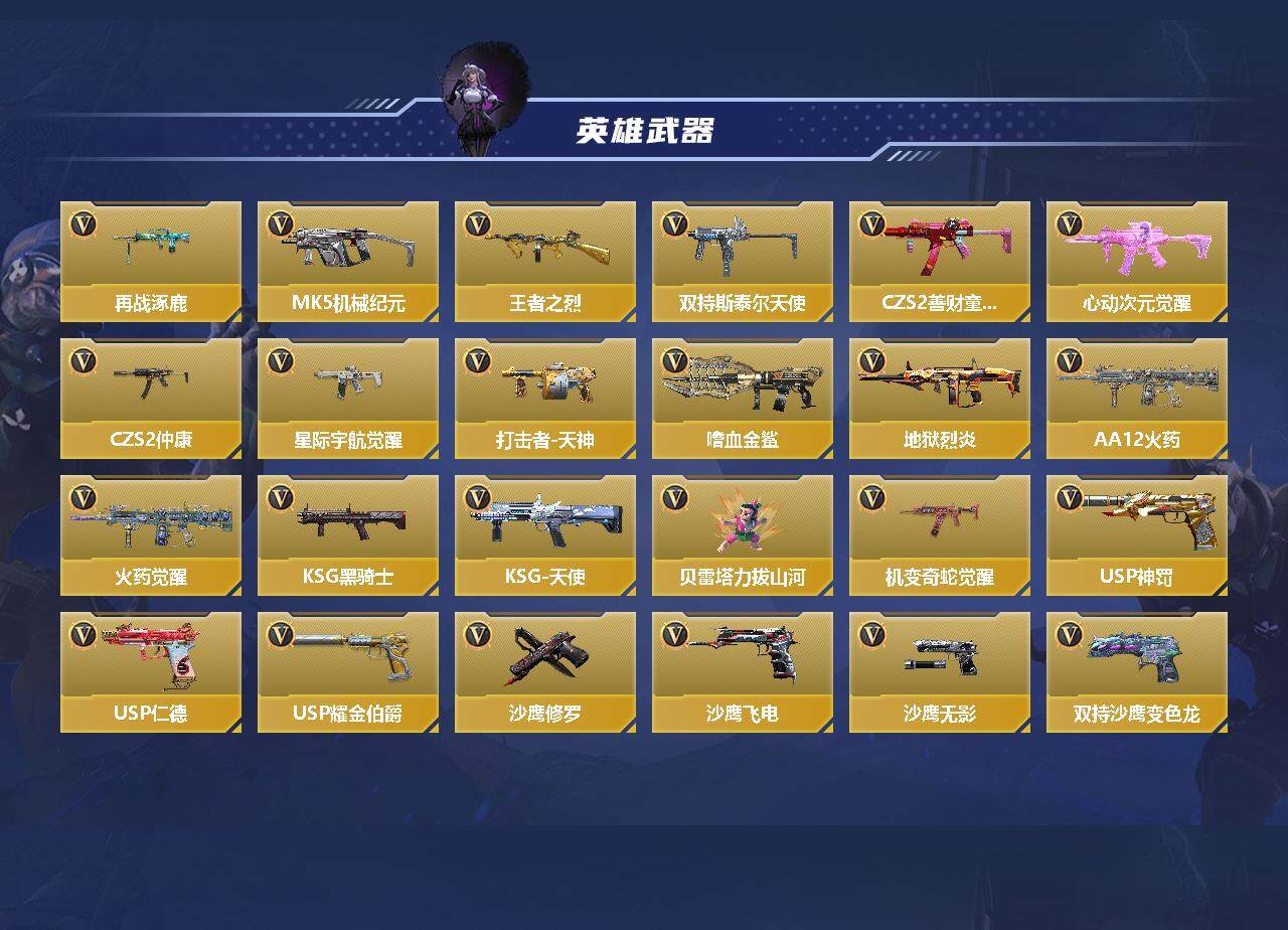 CFMEY345723枪战王者账号详情图6 CFMEY345723枪战王者账号详情图6