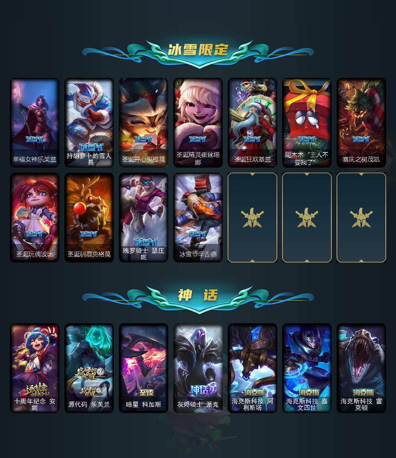 LOLEY311136英雄联盟账号详情图3
