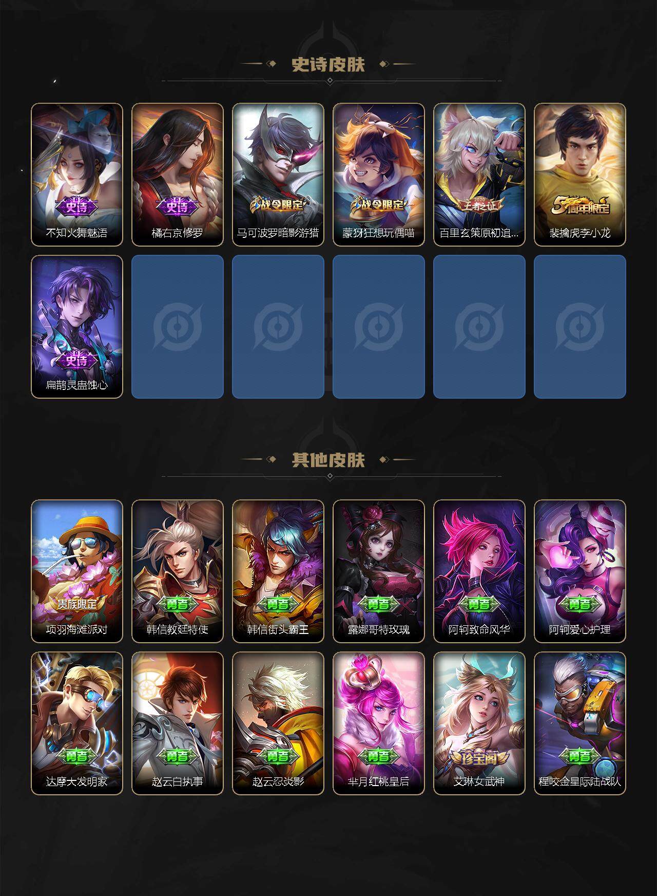 WZLFY3256610王者荣耀账号详情图12