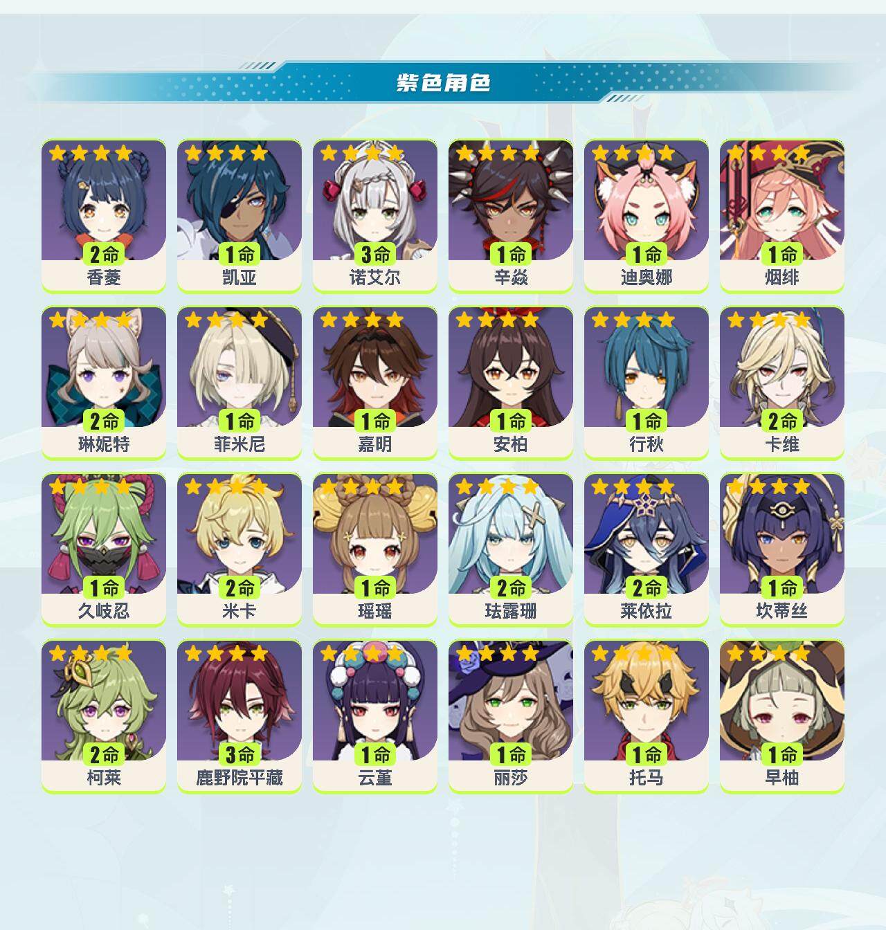 YSEY310849原神账号详情图3