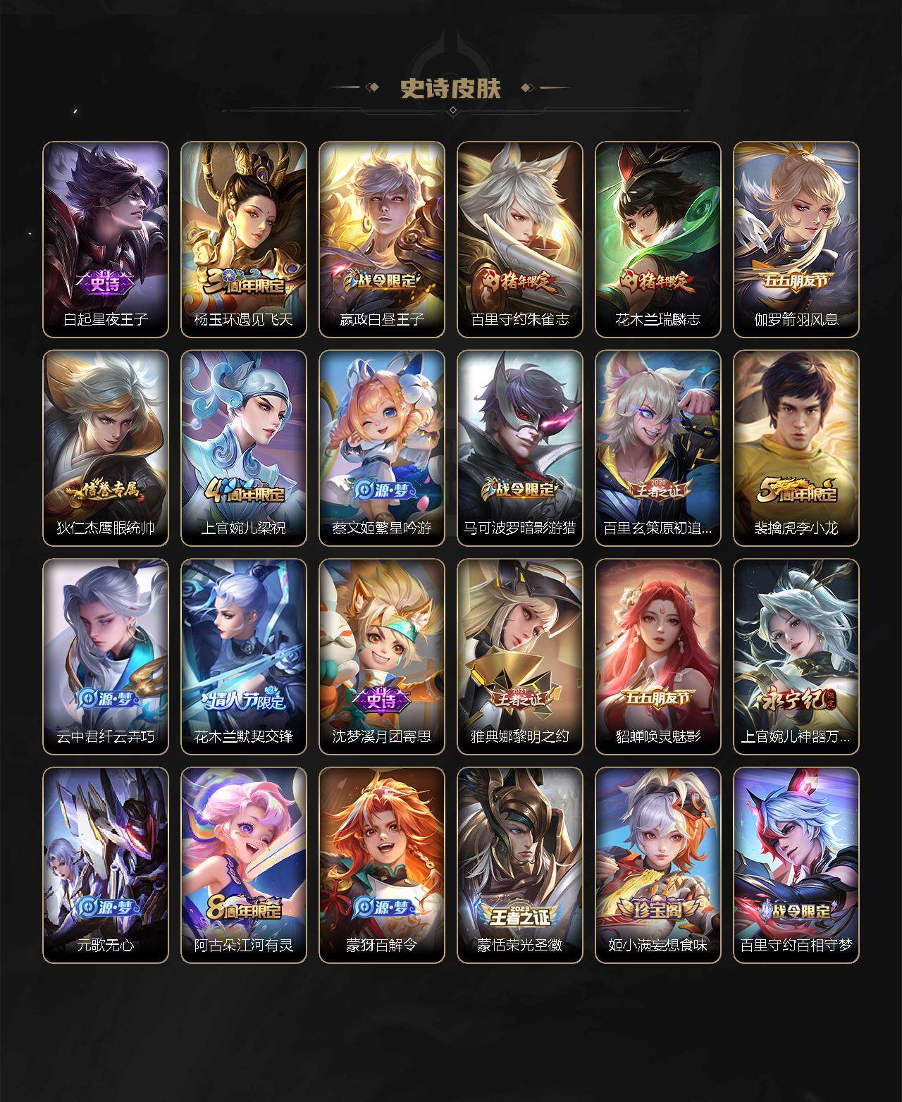 WZLFY3348782王者荣耀账号详情图8 WZLFY3348782王者荣耀账号详情图8