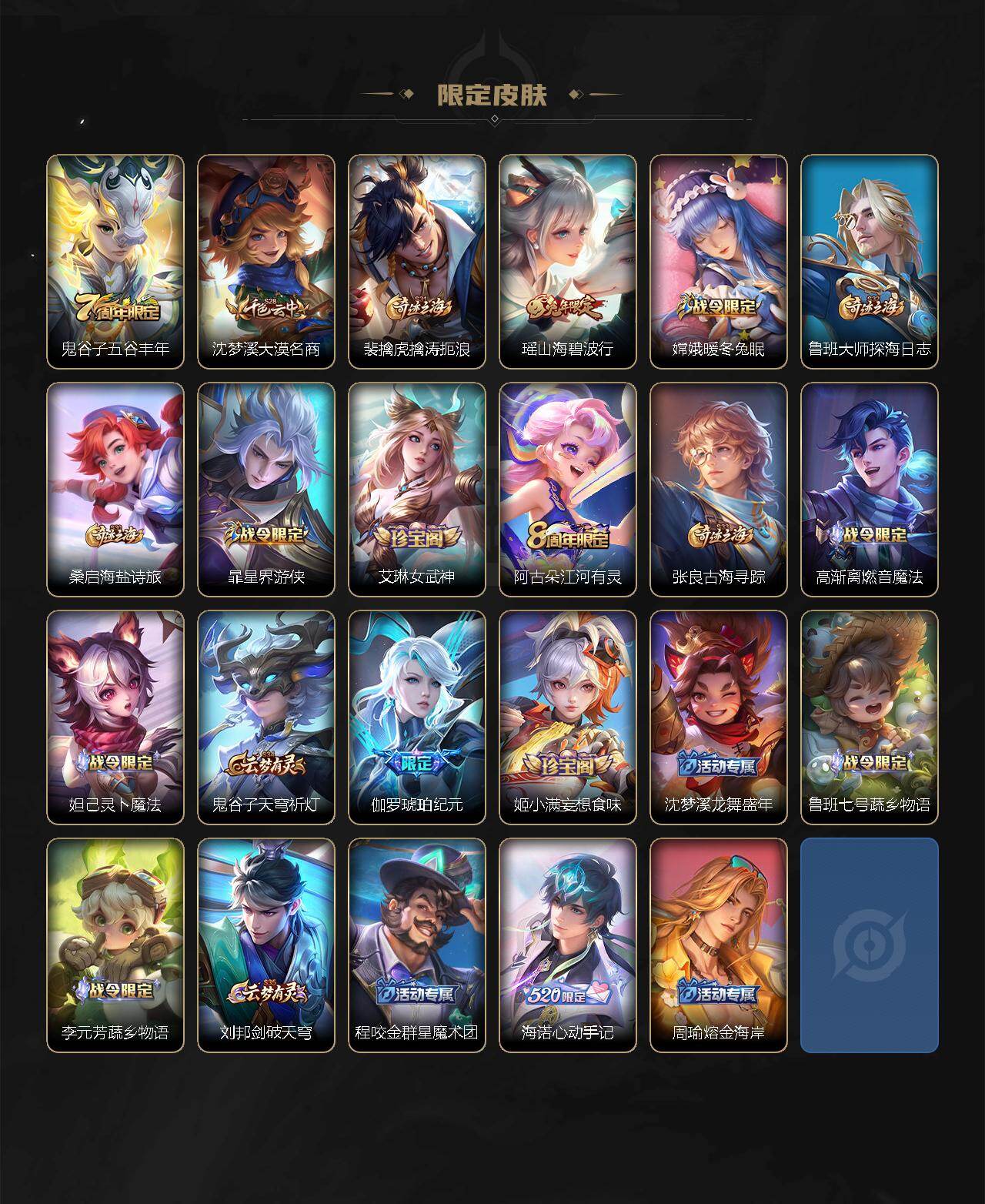 WZ034138260王者荣耀账号详情图4 WZ034138260王者荣耀账号详情图4