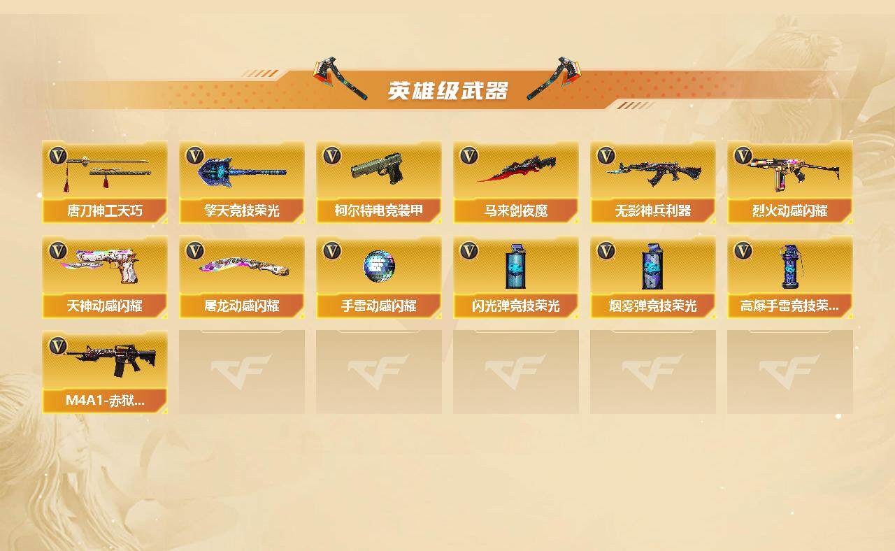 CFLX326929穿越火线账号详情图4 CFLX326929穿越火线账号详情图4