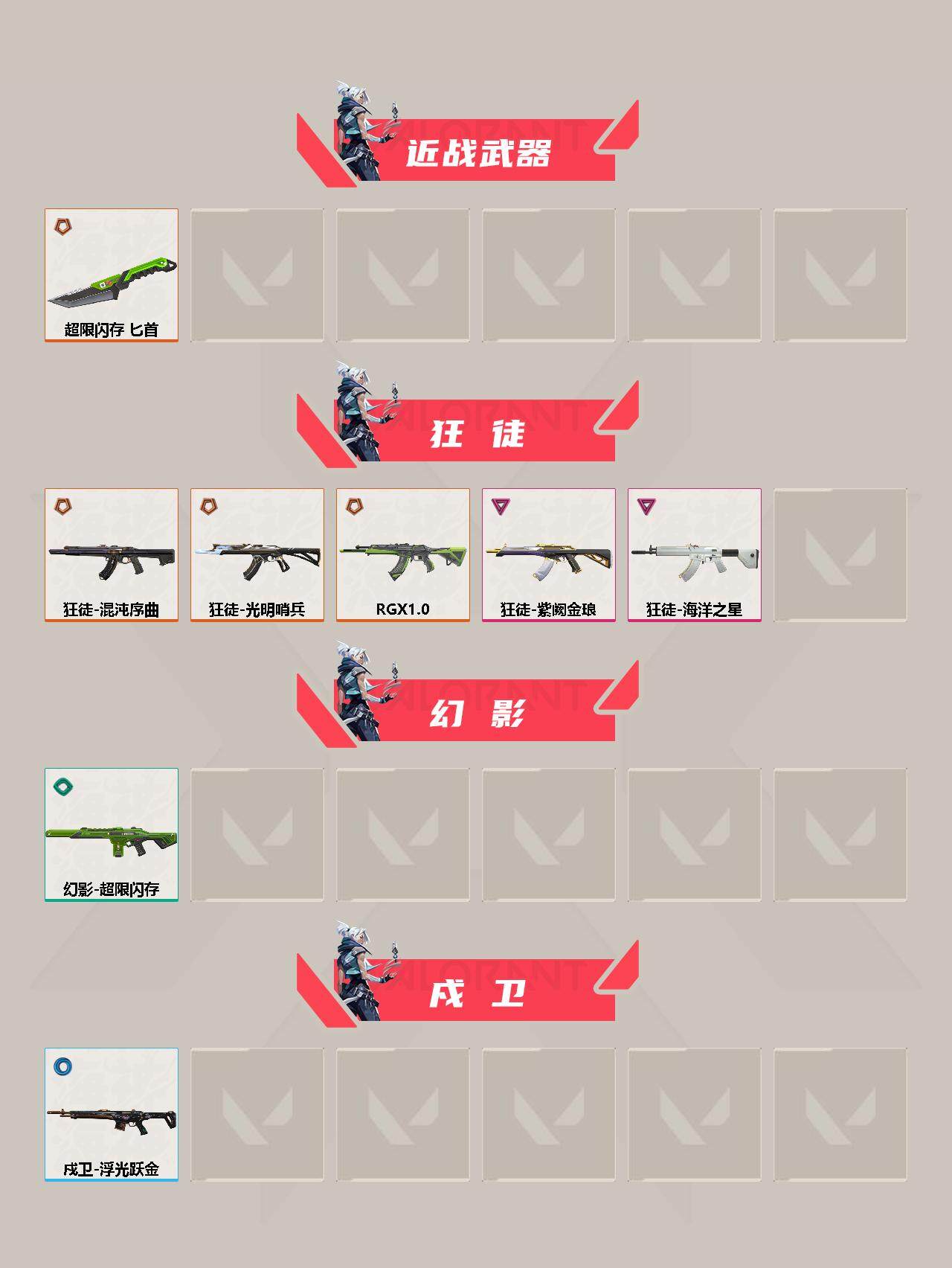 WWQYXS311268无畏契约账号详情图3 WWQYXS311268无畏契约账号详情图3
