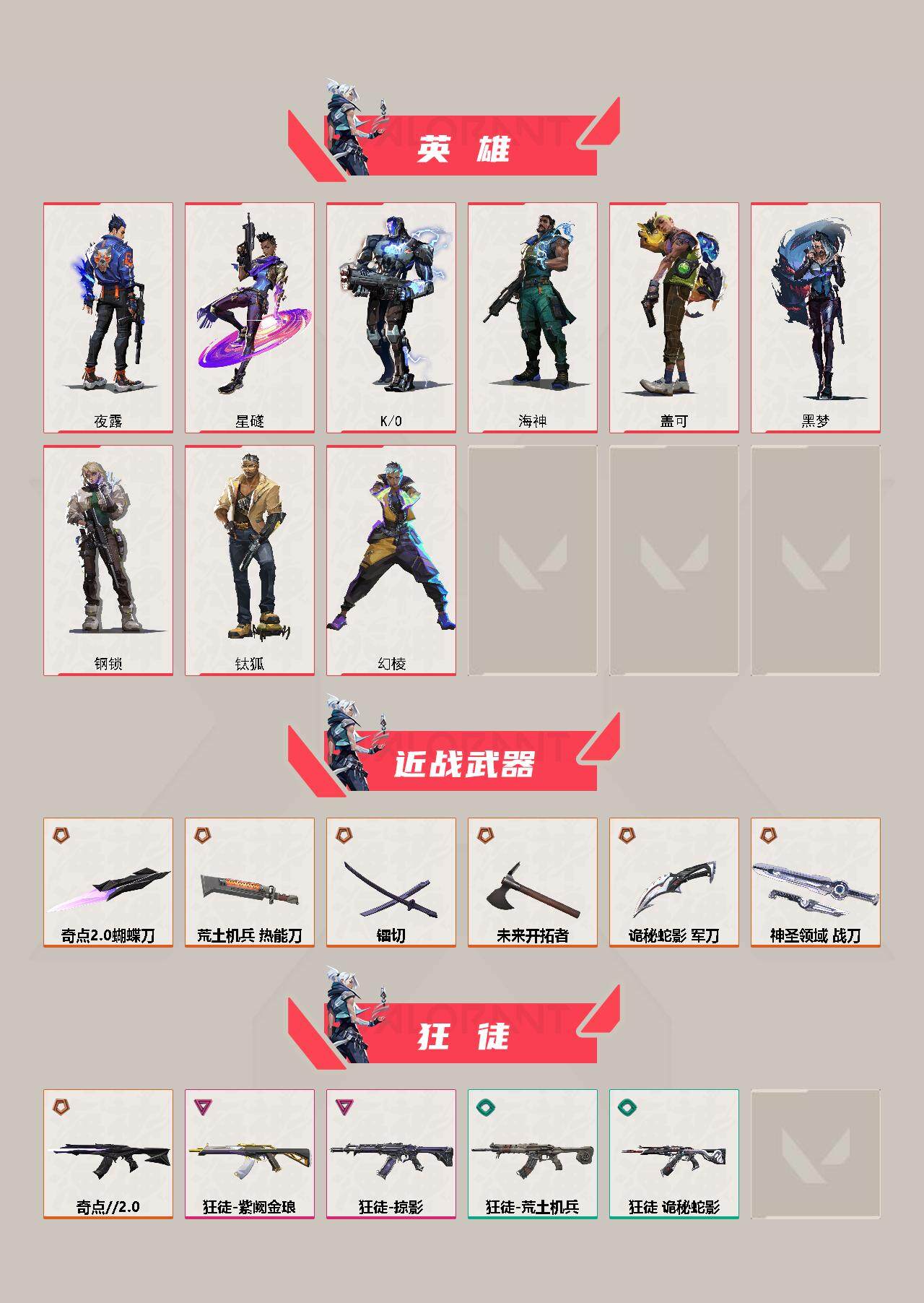 WWQYXS311319无畏契约账号详情图3