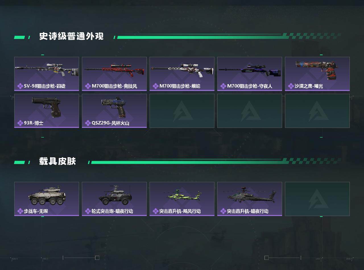 SJZYXS326724三角洲行动账号详情图6 SJZYXS326724三角洲行动账号详情图6