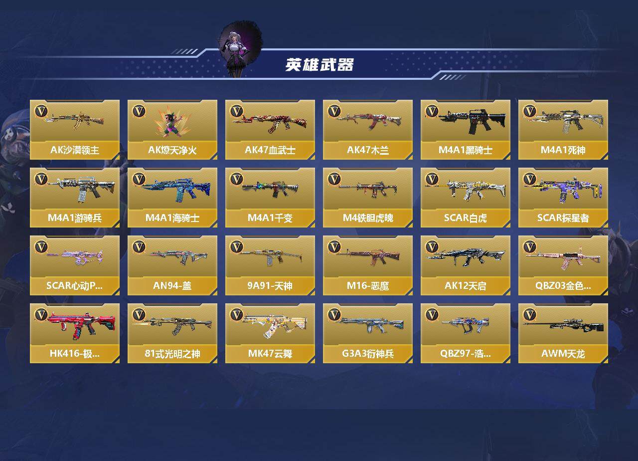 CFMEY346066枪战王者账号详情图3 CFMEY346066枪战王者账号详情图3
