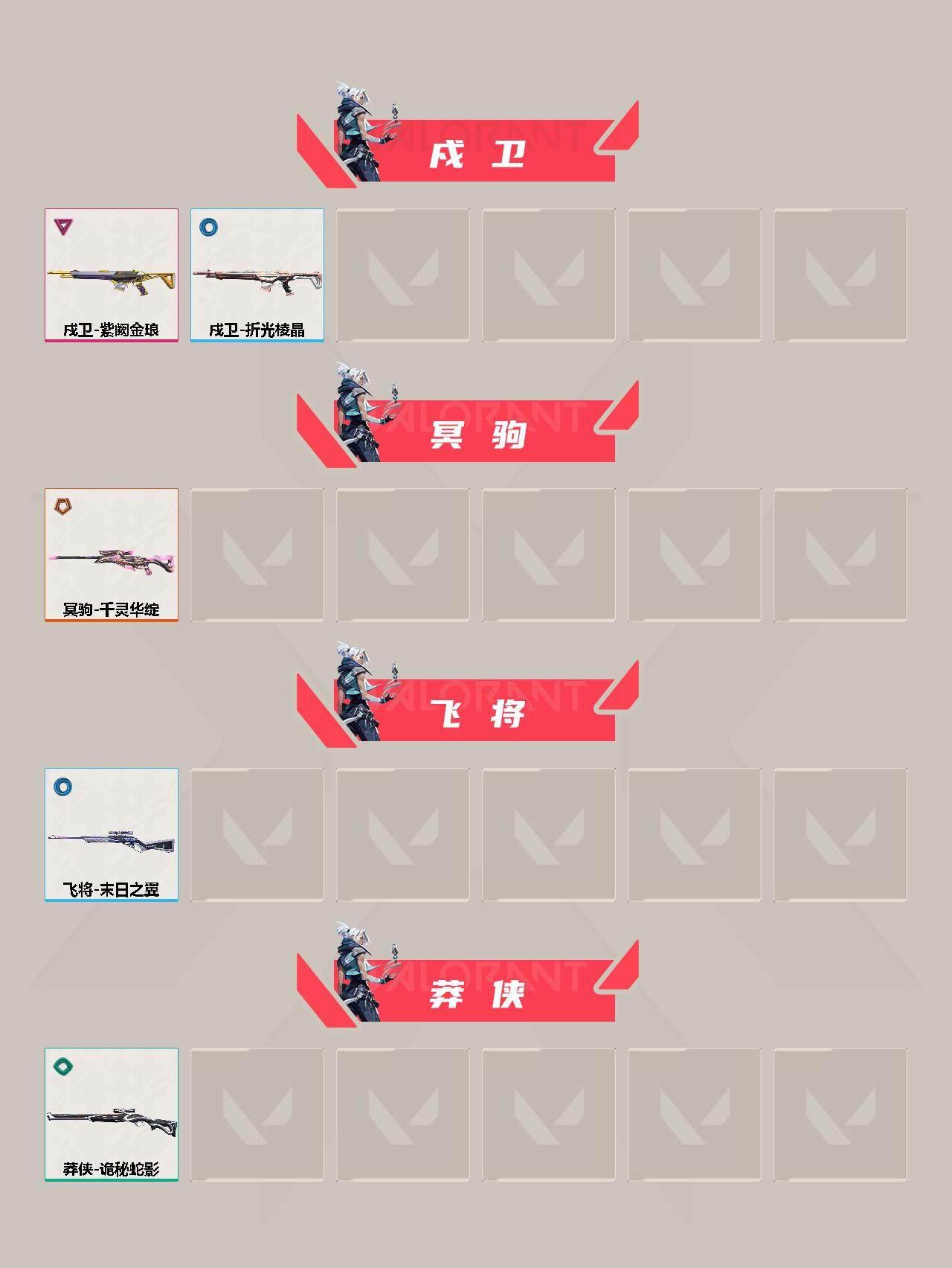 WWQLX311303无畏契约账号详情图4 WWQLX311303无畏契约账号详情图4
