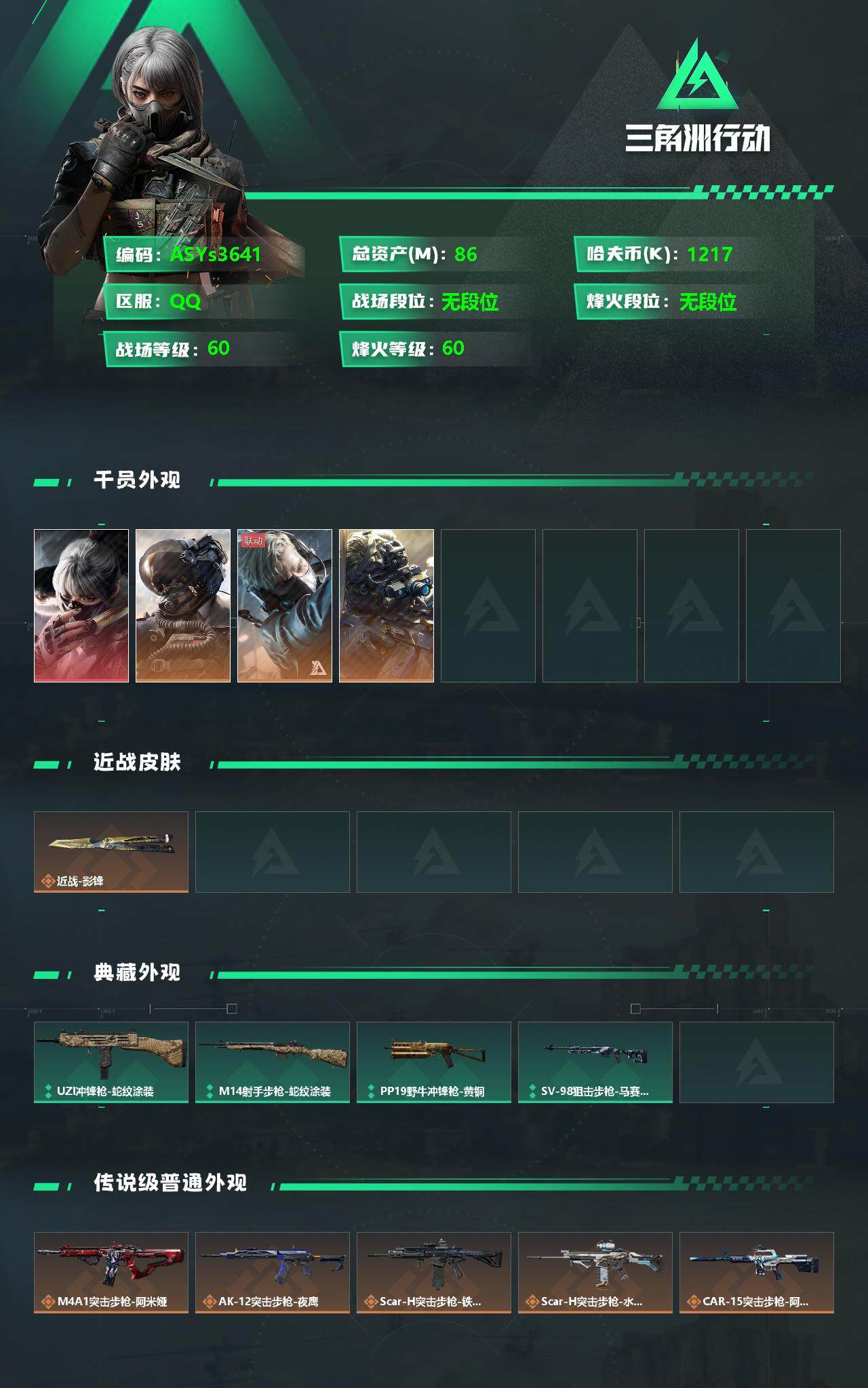 SJZYXS327728三角洲行动账号详情图2