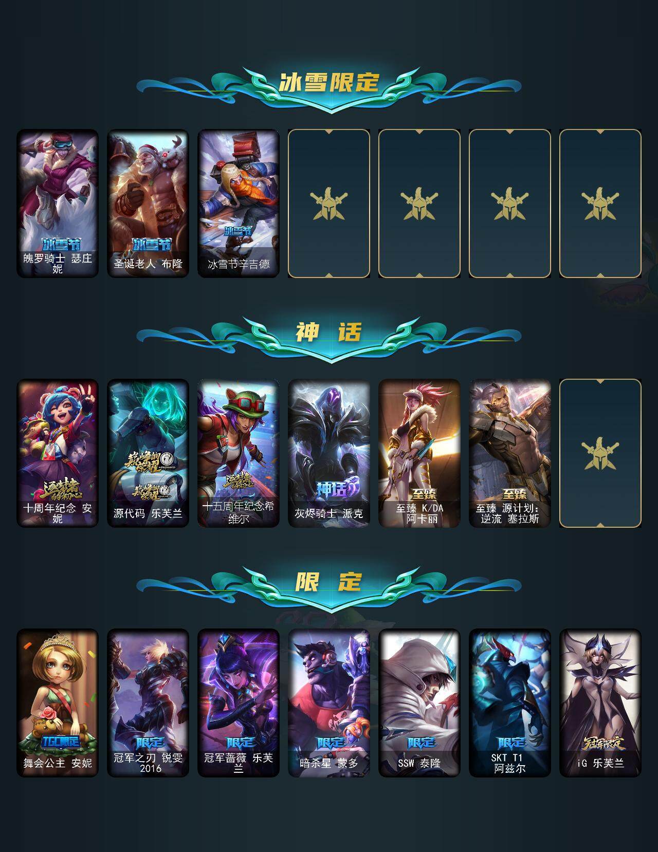 LOLEY311306英雄联盟账号详情图4