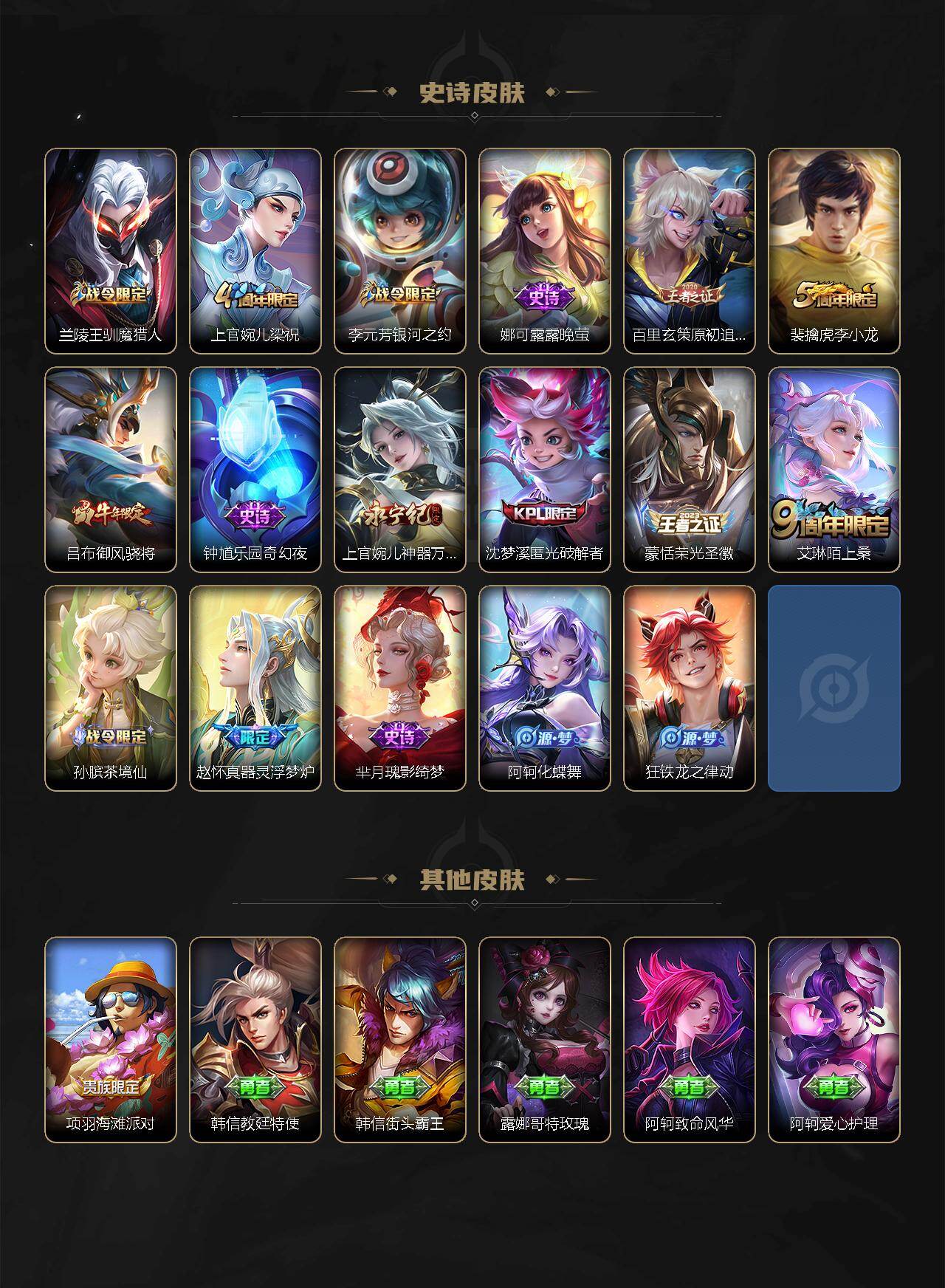 WZ0349253王者荣耀账号详情图11