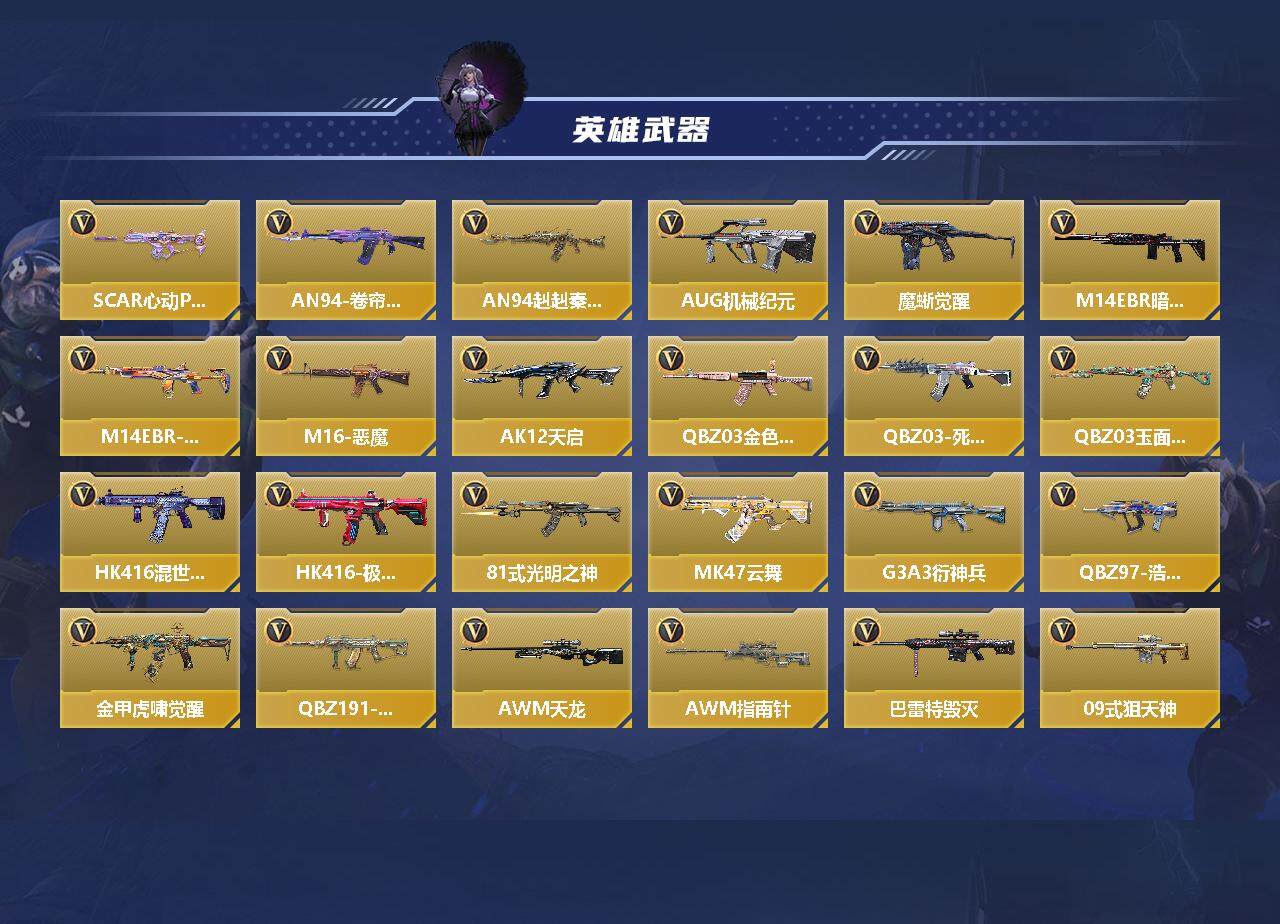 CFMEY346342枪战王者账号详情图4