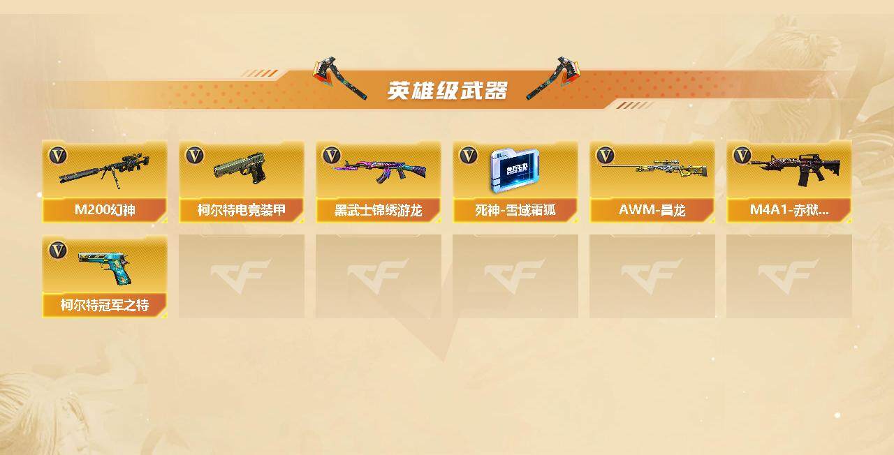 CFLX327951穿越火线账号详情图5 CFLX327951穿越火线账号详情图5
