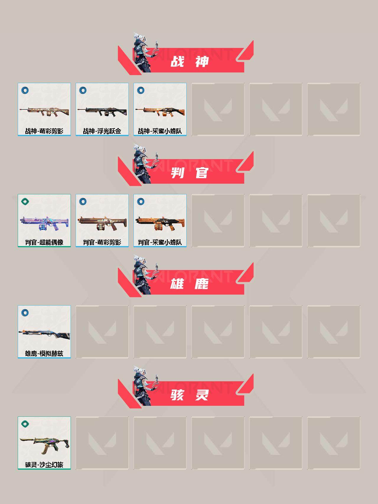 WWQYXS311720无畏契约账号详情图5 WWQYXS311720无畏契约账号详情图5