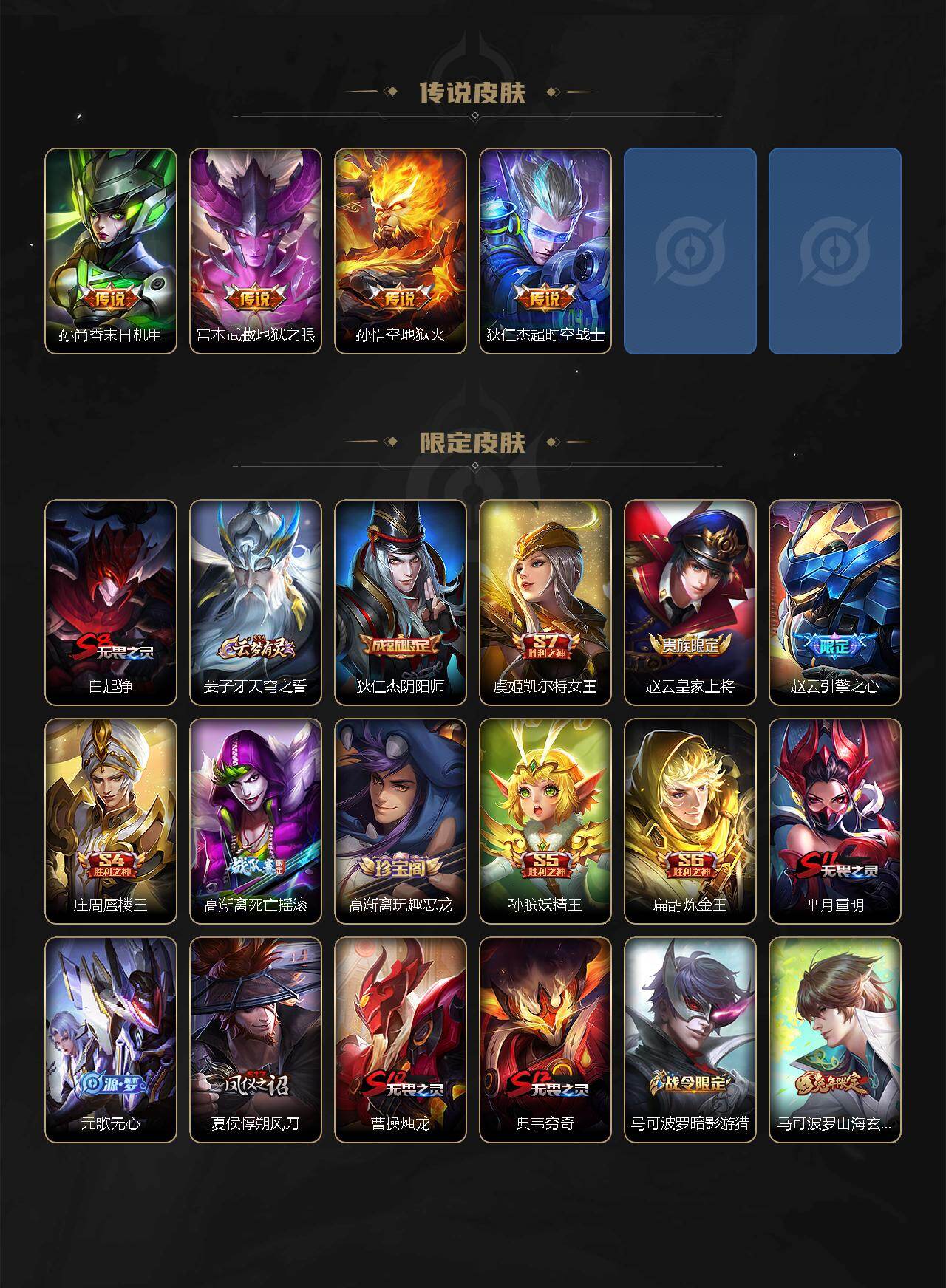 WZ0349255王者荣耀账号详情图3