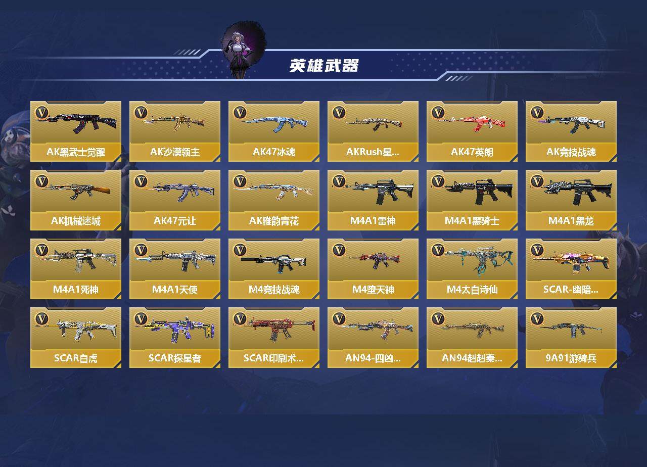 CFMEY346453枪战王者账号详情图4