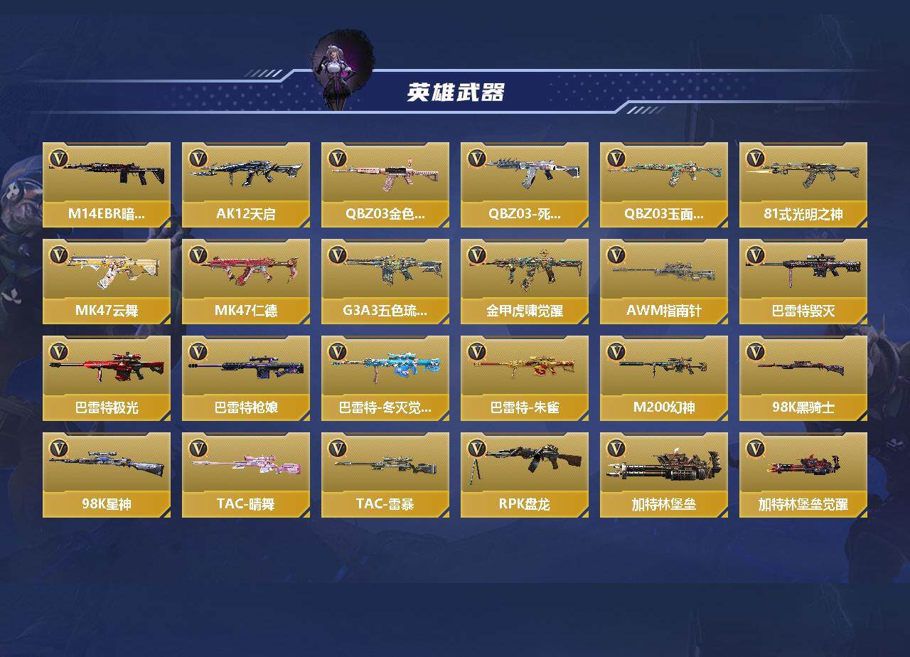 CFMEY346453枪战王者账号详情图5