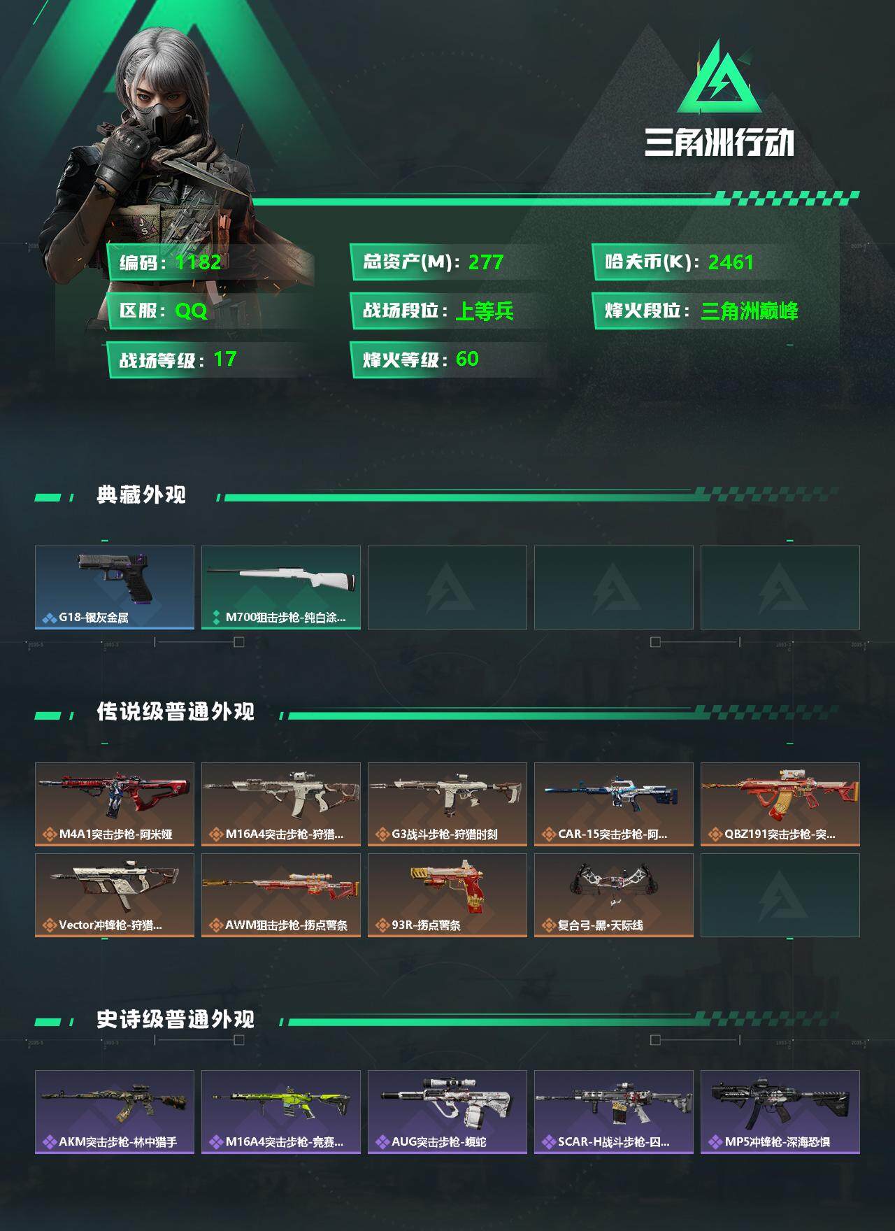 SJZQM328558三角洲行动账号详情图5