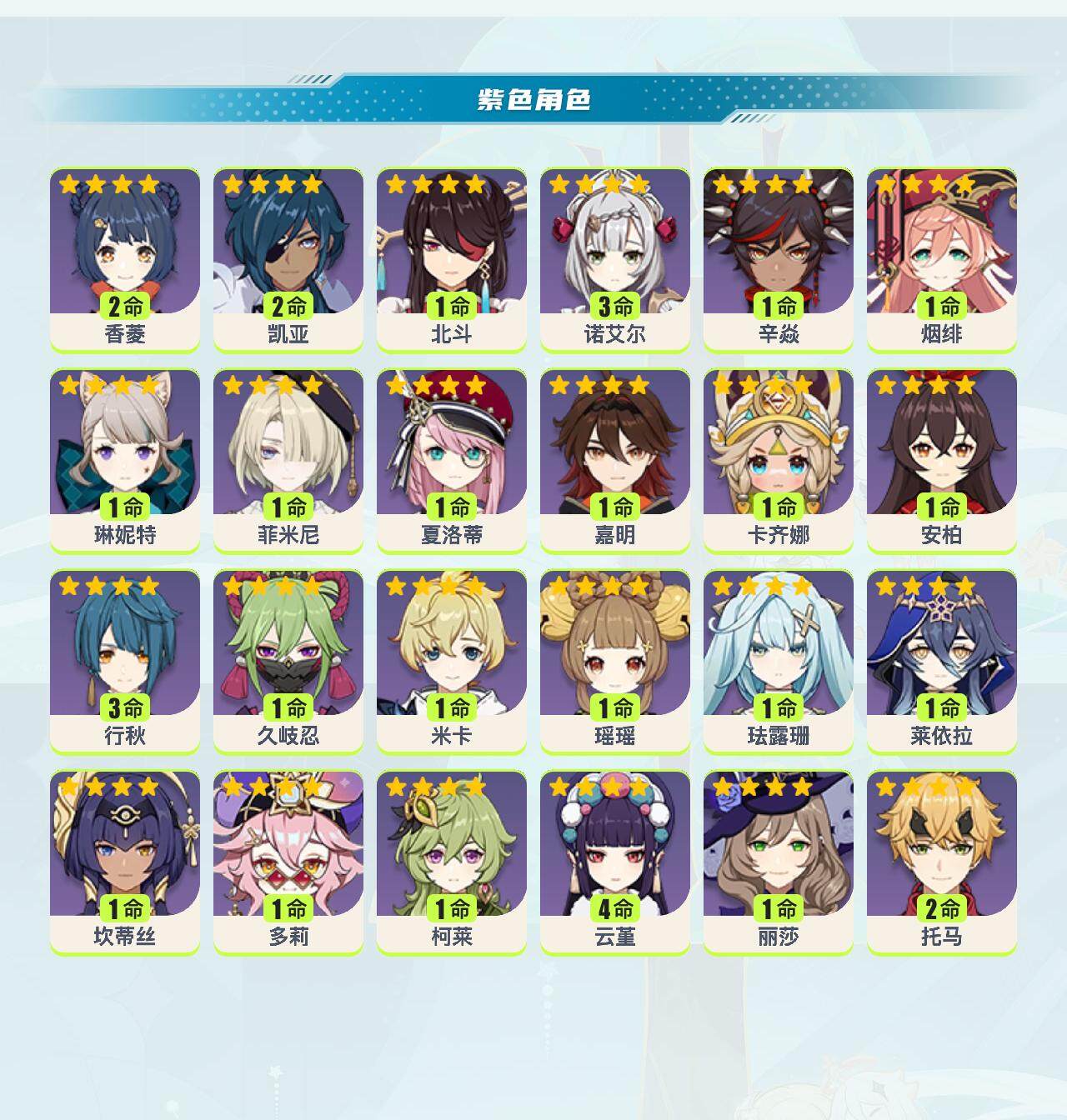 YSEY311078原神账号详情图3